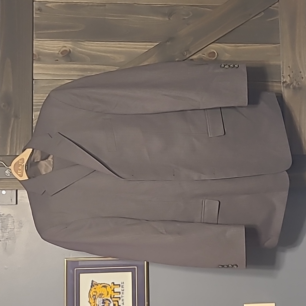 Perry Ellis Portfolio Men's Suit 44L